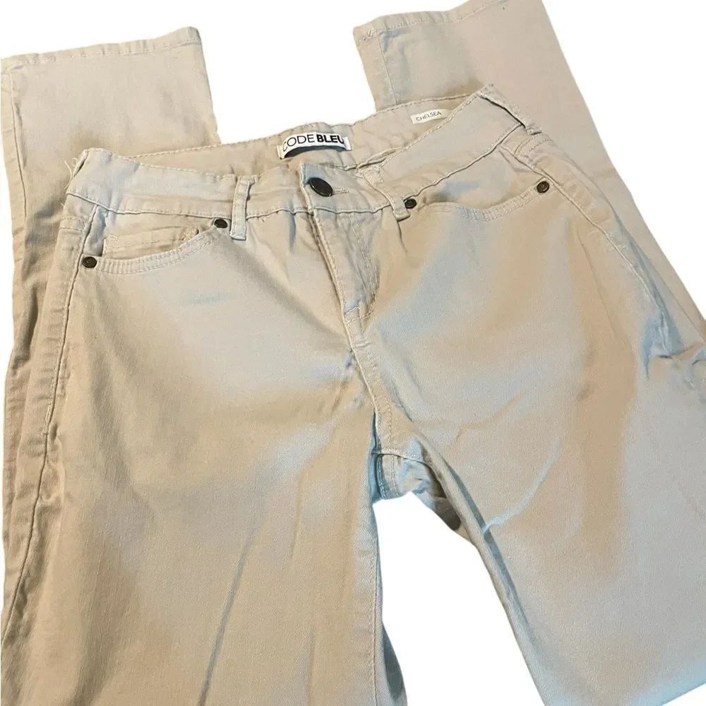Code Bleu 8P Women's Cream Jeans excellent condition